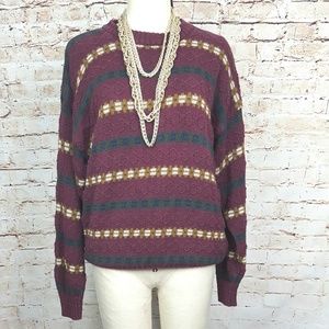 WOODS&GRAY|VTG Boyfriend Oversized Chunky Knit Sweater